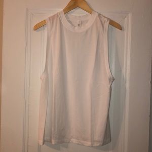 Lululemon All Yours Boyfriend Tank White